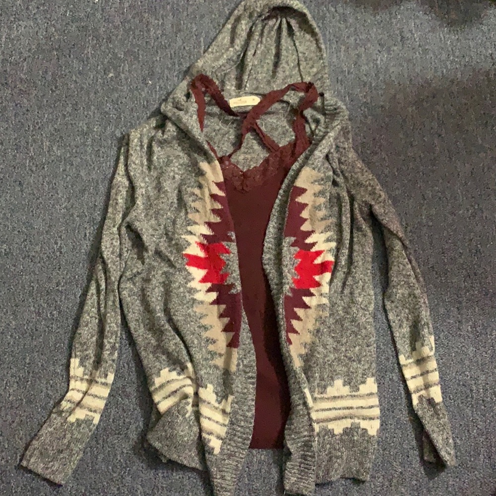 Sweater with tank